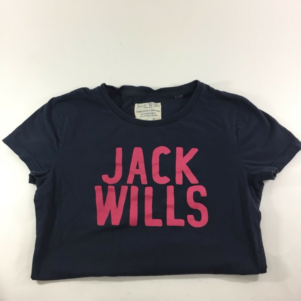 Jack Wills England Fabulously British T Shirt US8